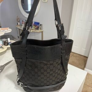 Gucci Black Signature Tote